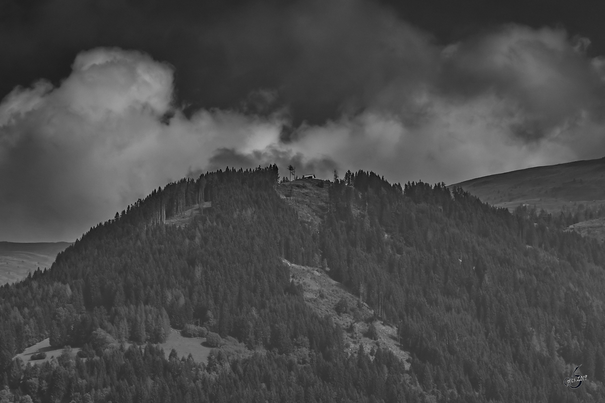 Ein Bergkamm bei Millstatt. (August 2019)