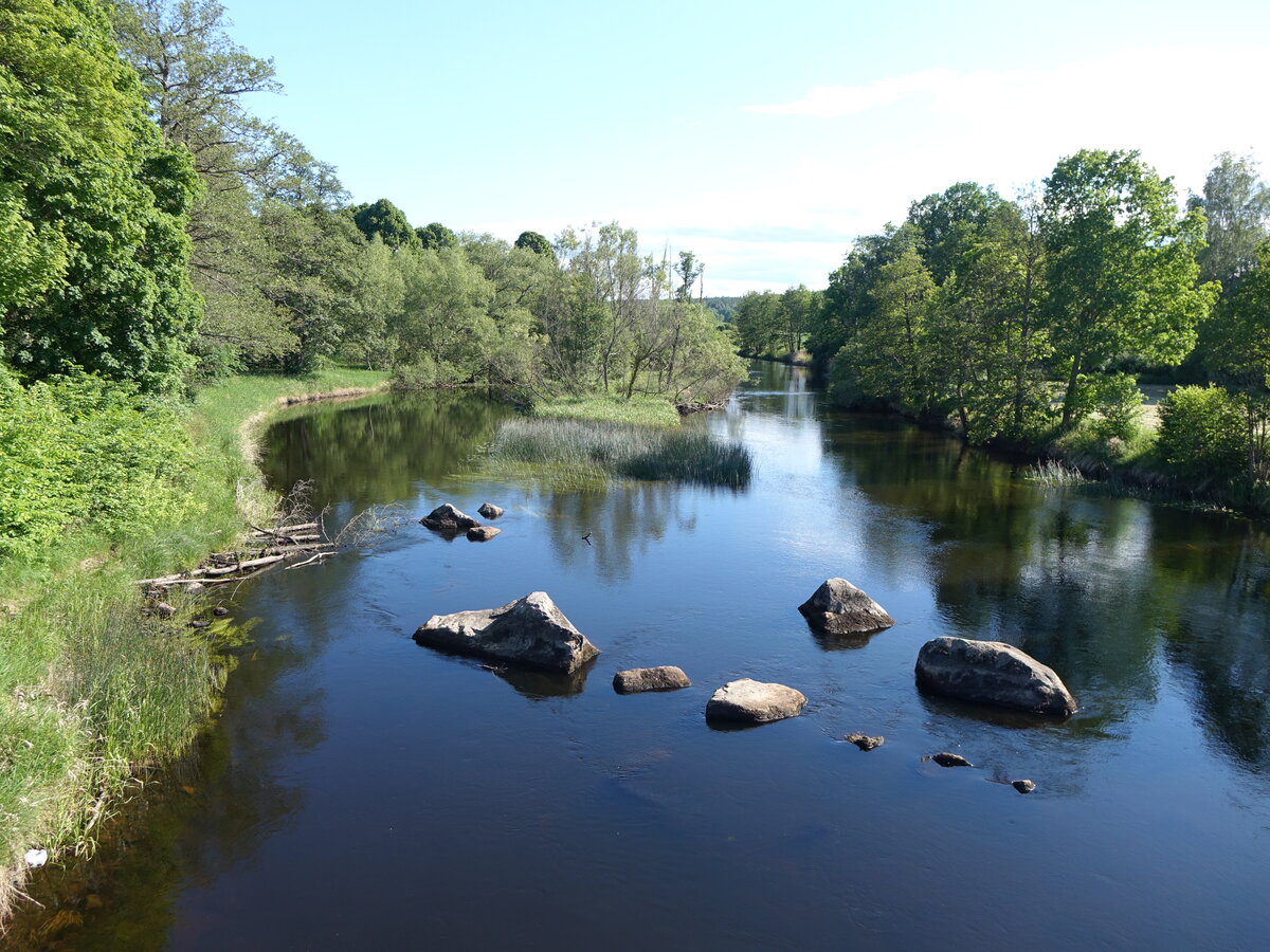 Eman Fluss bei Högsby, Smaland (12.06.2016)