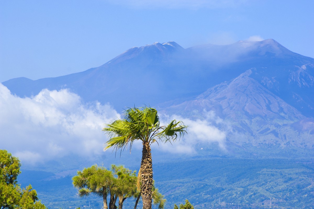 Etna, Sizilien. Aufnahmedatum: 27. Juni 2013.