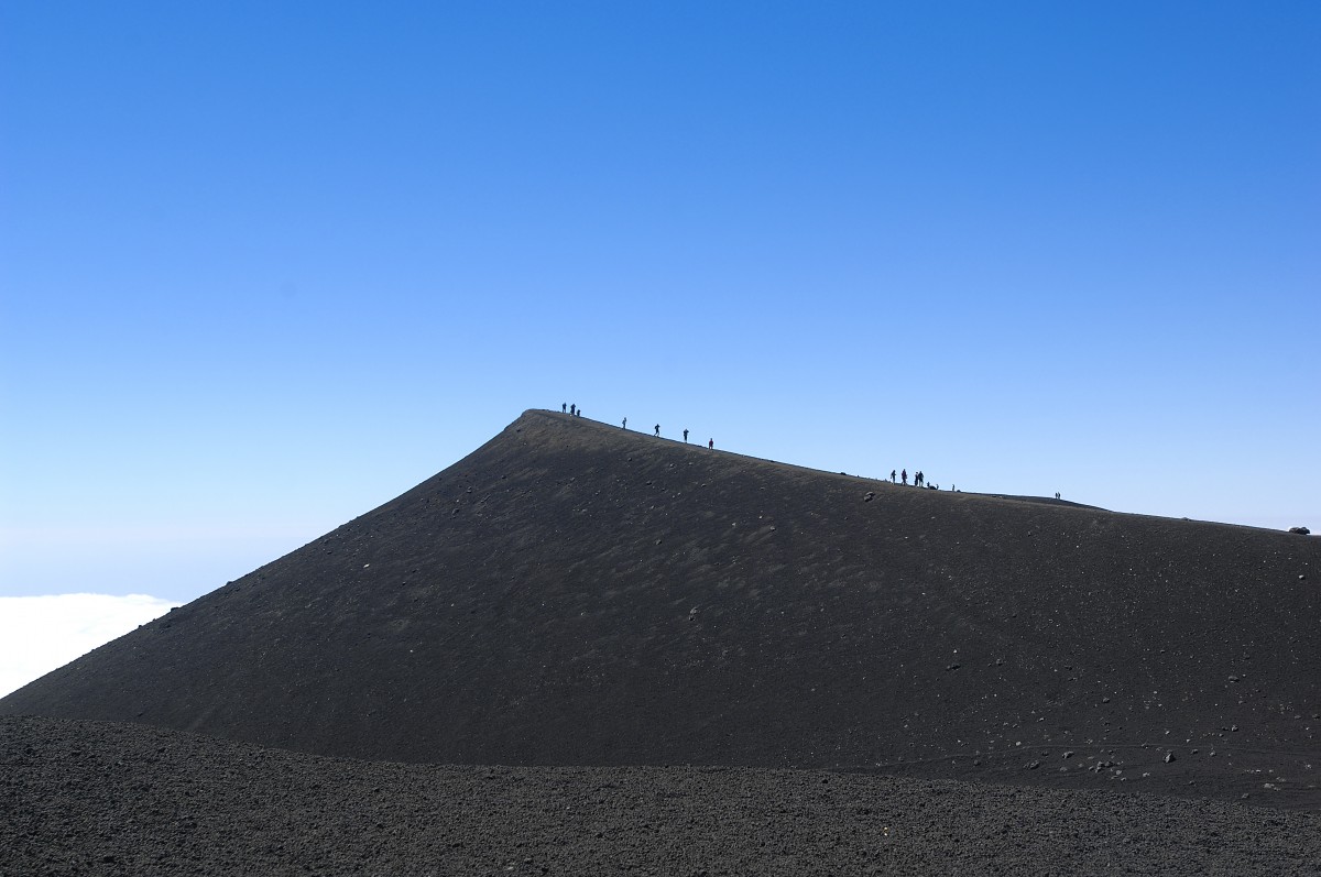 Etna, Sizilien. Aufnahmedatum: 29. Juni 2013.