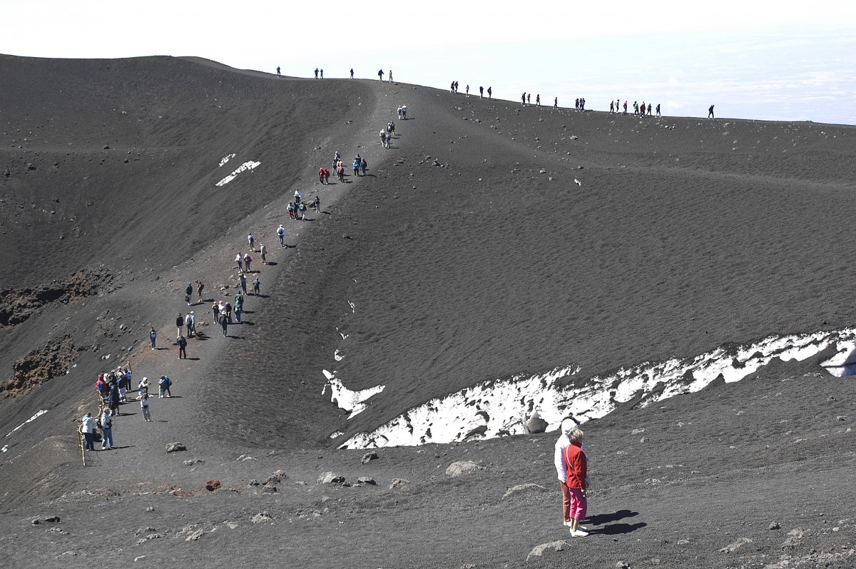 Etna, Sizilien. Aufnahmedatum: 29. Juni 2013.