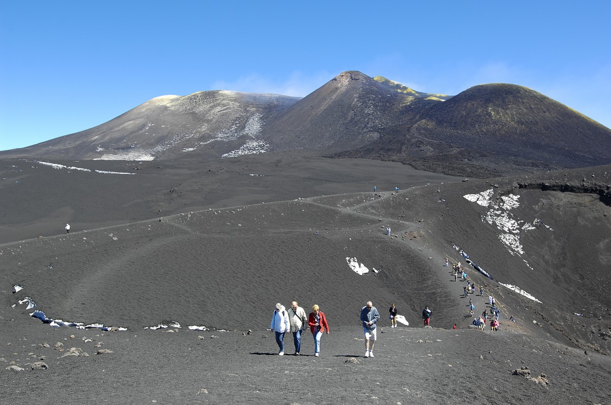 Etna, Sizilien. Aufnahmedatum: 29. Juni 2013.