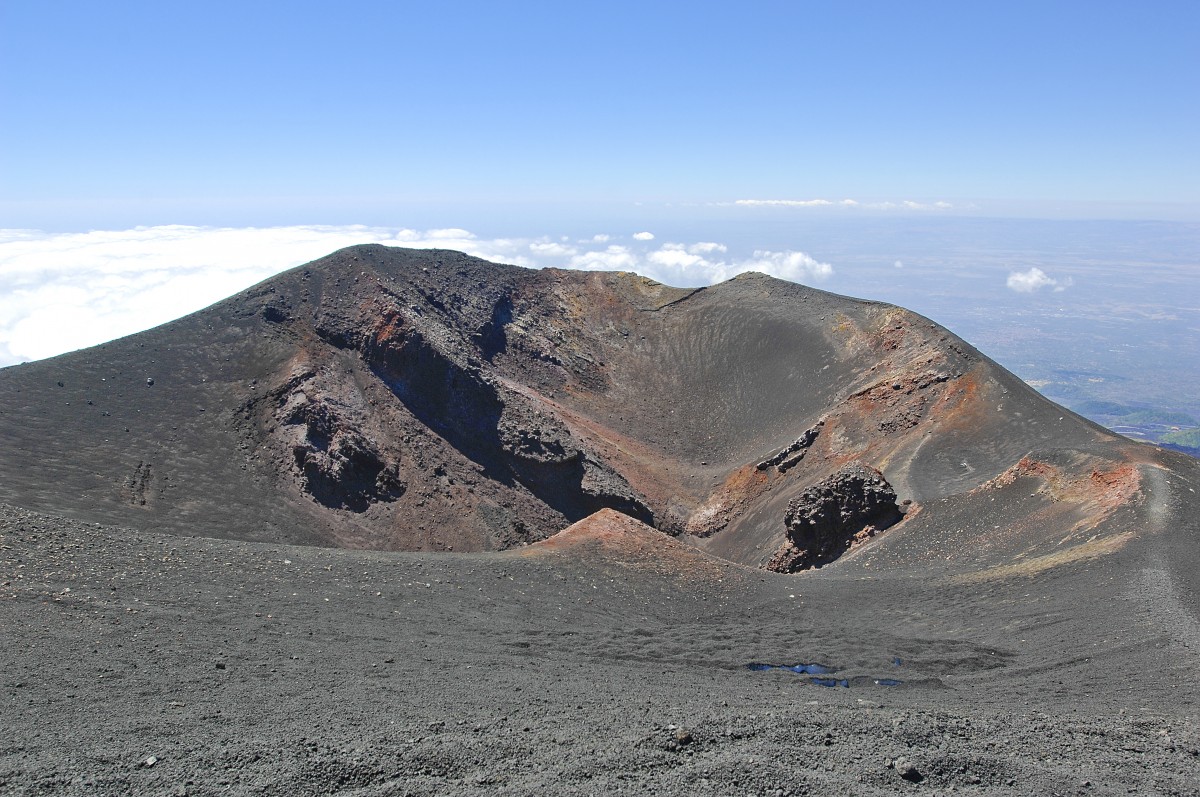 Etna, Sizilien. Aufnahmedatum: 29. Juni 2013.