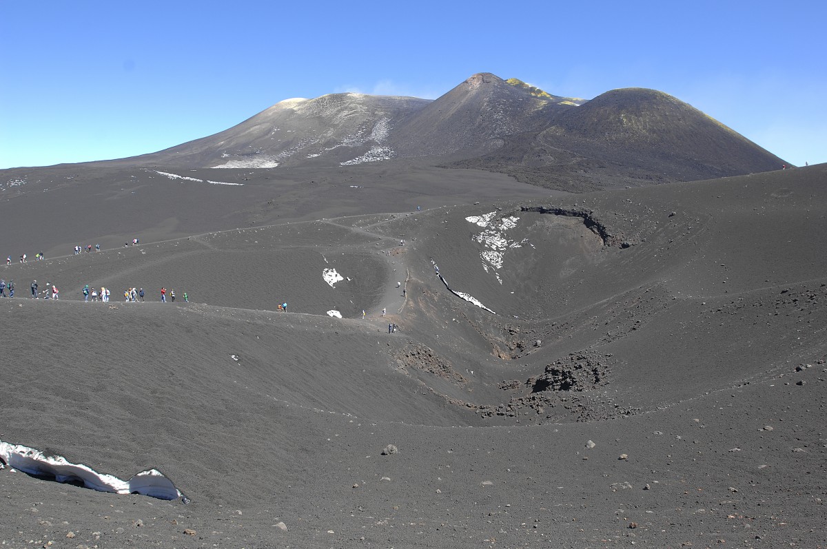 Etna, Sizilien. Aufnahmedatum: 29. Juni 2013. 