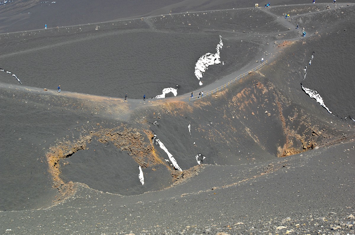 Etna, Sizilien. Aufnahmedatum: 29. Juni 2013. 