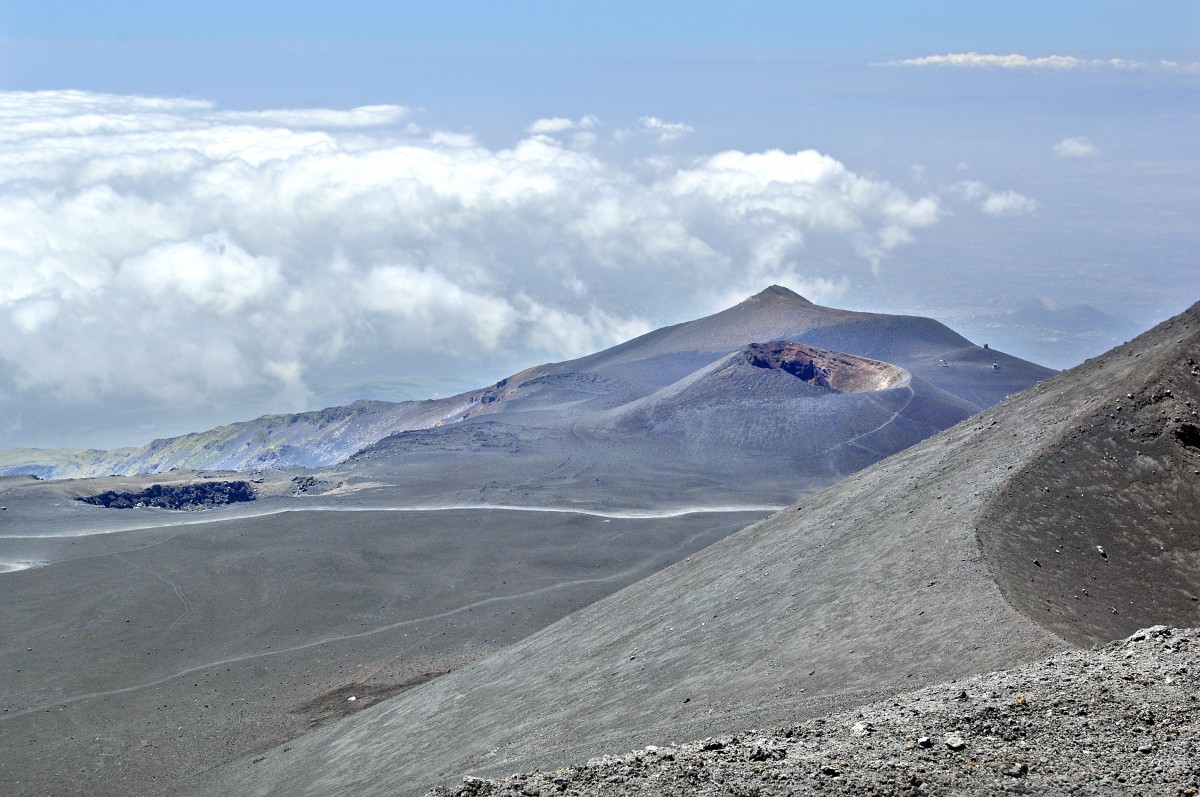 Etna, Sizilien. Aufnahmedatum: 29. Juni 2013. 