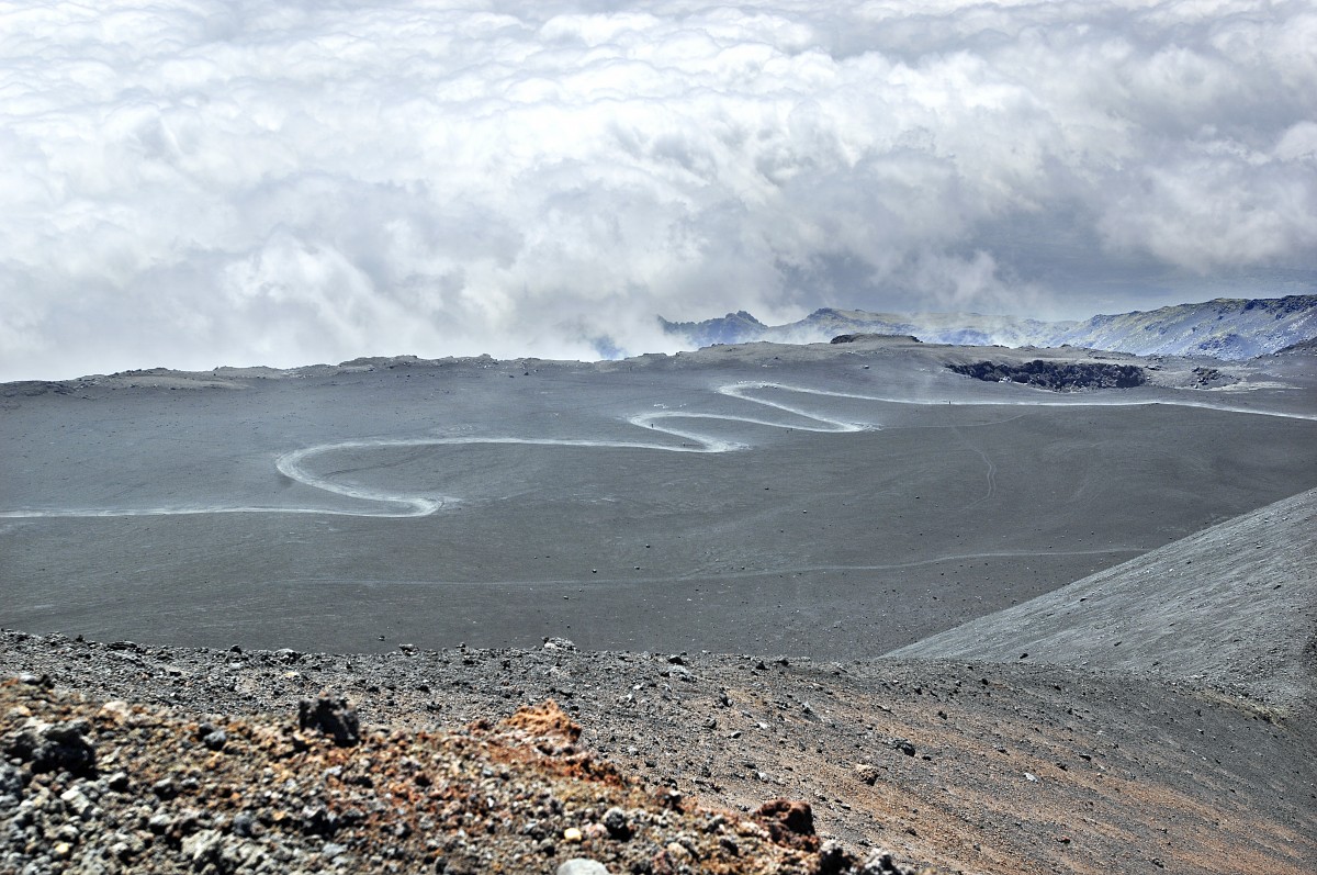 Etna, Sizilien. Aufnahmedatum: 29. Juni 2013. 