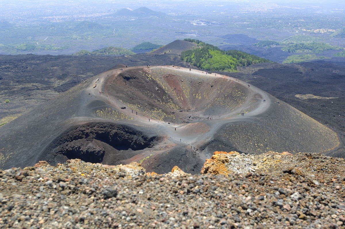 Etna, Sizilien. Aufnahmedatum: 29. Juni 2013.