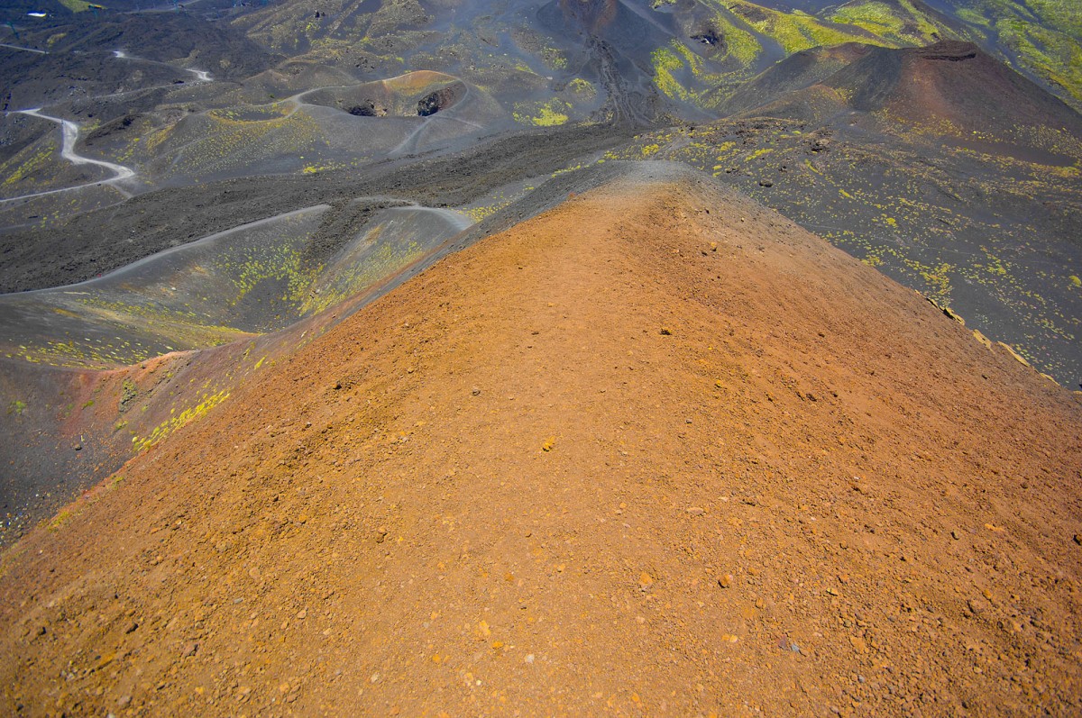 Etna, Sizilien. Aufnahmedatum: 29. Juni 2013.