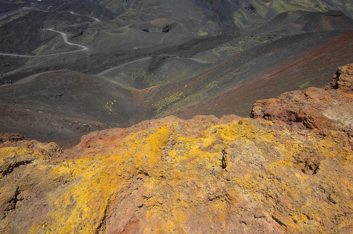 Etna, Sizilien. Aufnahmedatum: 29. Juni 2013.