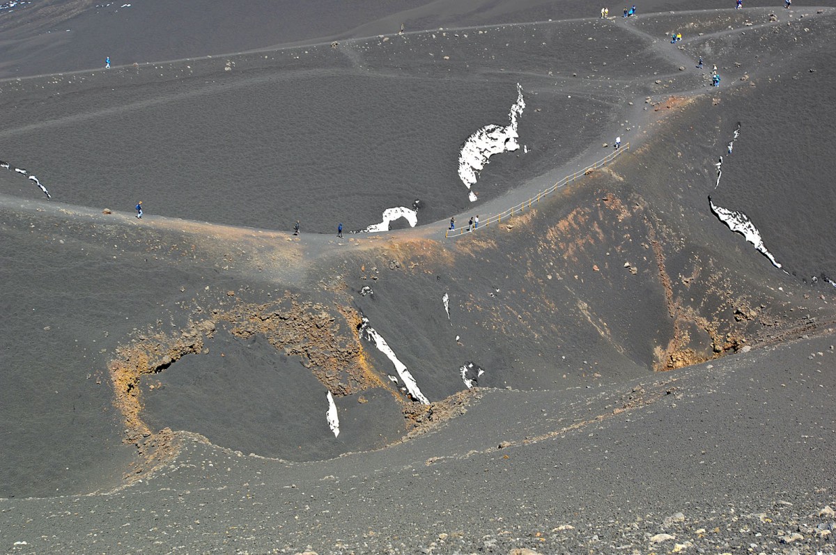 Etna, Sizilien. Aufnahmedatum: 29. Juni 2013