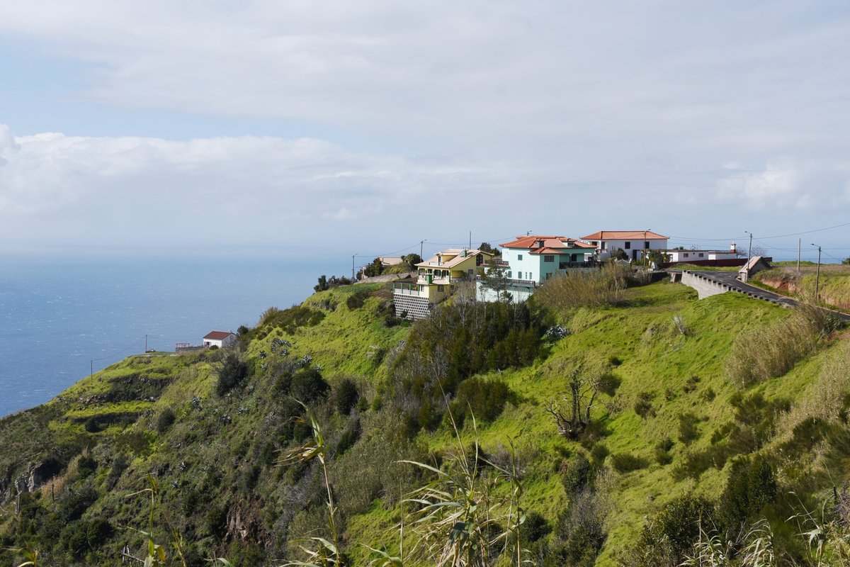 FAJÃ DA OVELHA, 05.02.2018, Blick auf den Atlantik