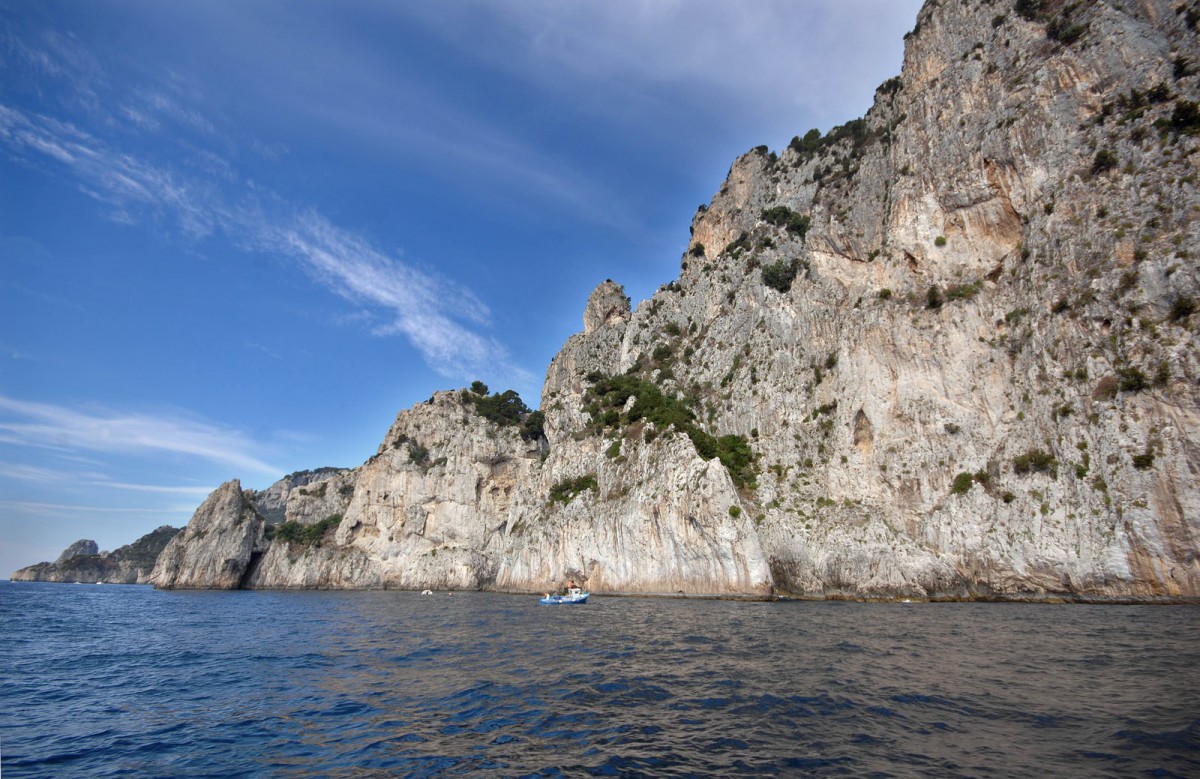 Faraglione di Matermania auf Capri. Aufnahmedatum: 21. Juli 2011.