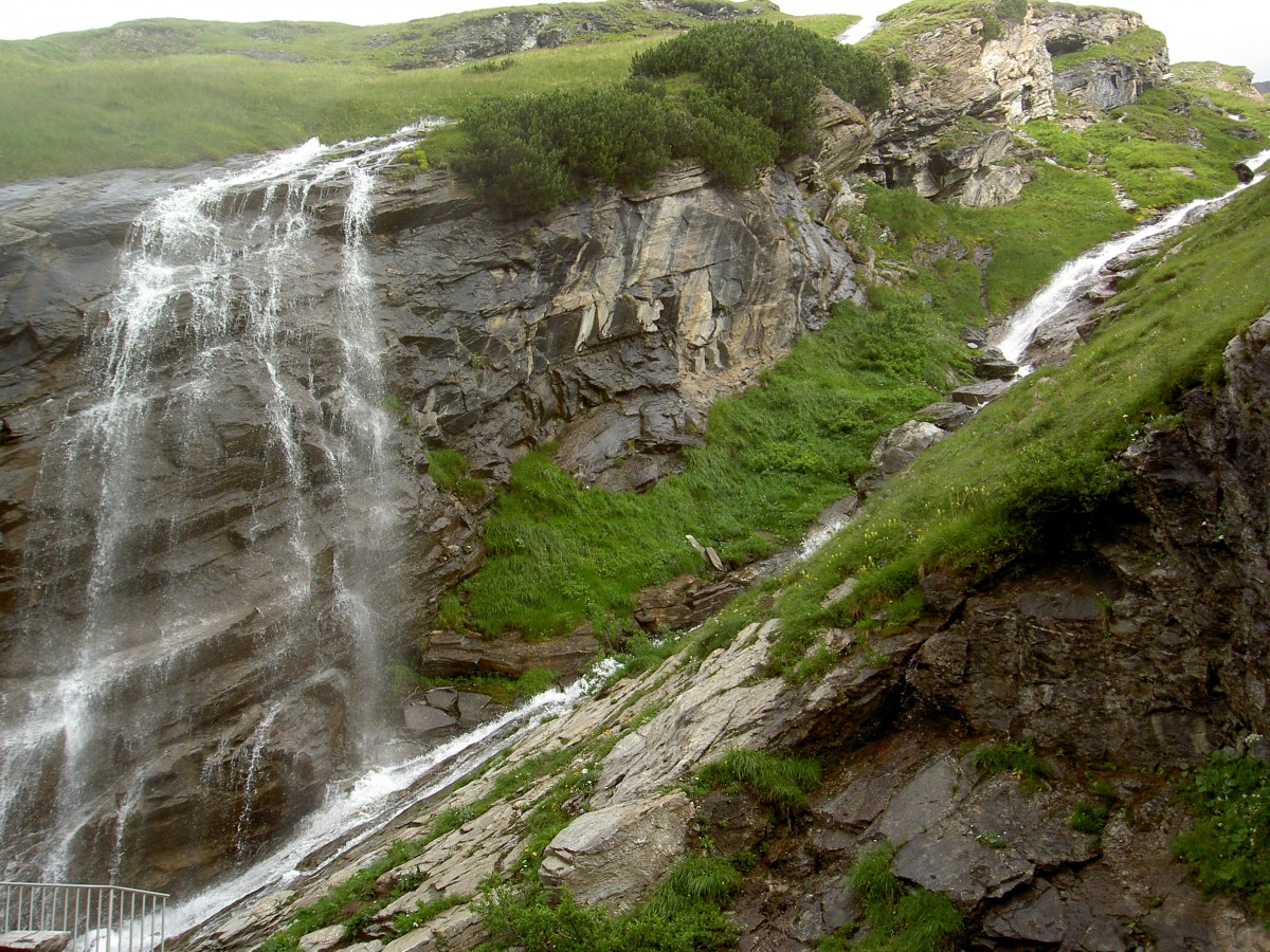 Fensterbach Wasserfall an der Großglockner Hochalpenstraße (02.08.2014)