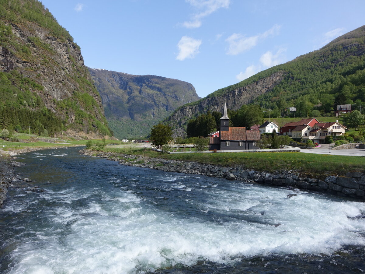 Flamselvi Fluss bei Flåm, Vestland (26.05.2023)