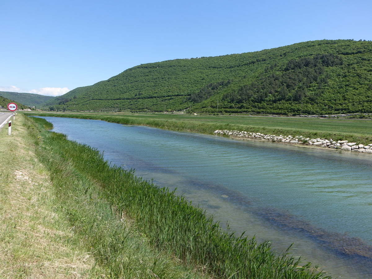 Fluss Rasa bei Labin, Istrien (29.04.2017)