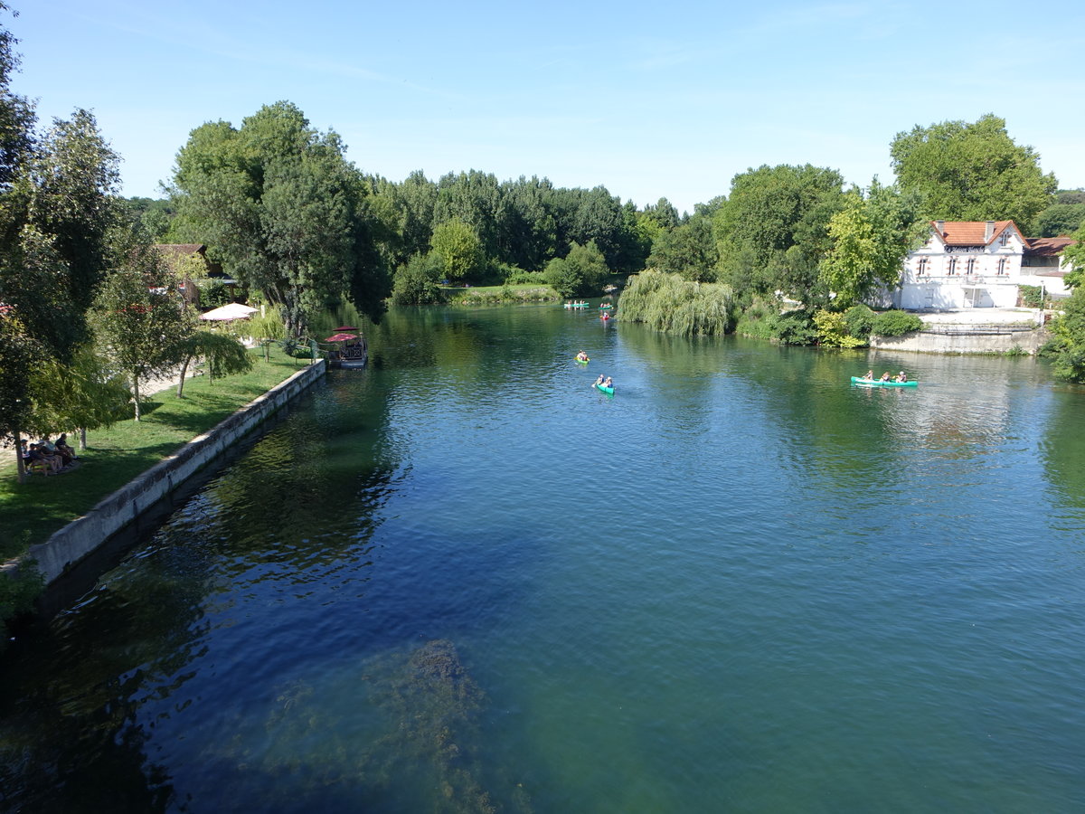 Flussschleife der Charente bei Cognac (15.07.2017)