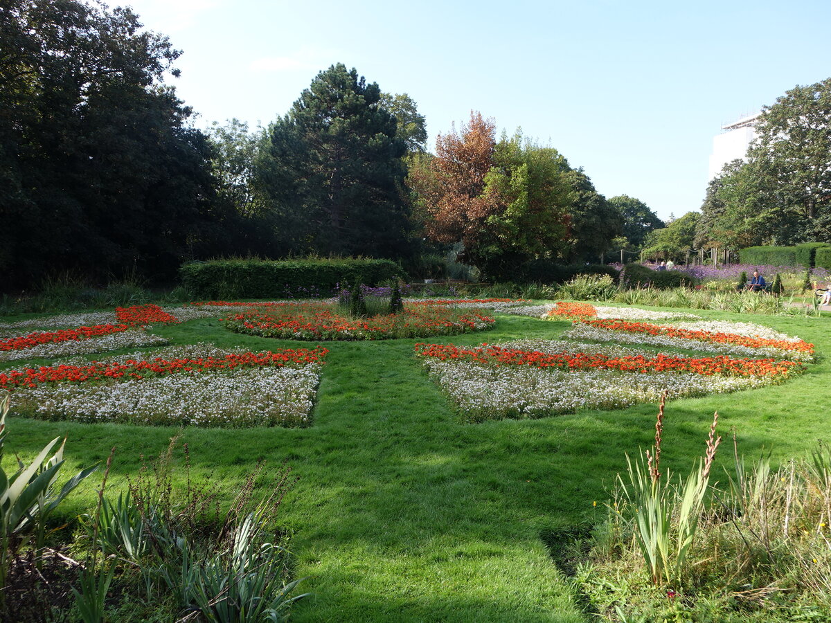 Formal Garden in Dartford, Grafschaft Kent (05.09.2023)