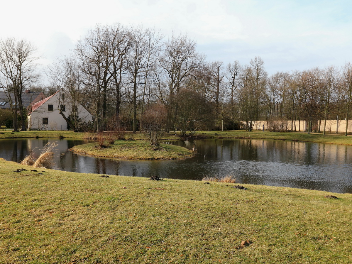 Fürst Pückler Park Branitz in Cottbus am 02. März 2017