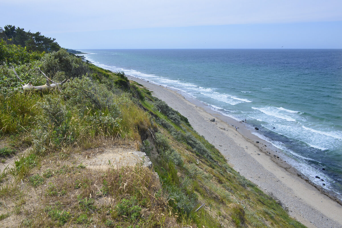 Gilbjerg Hoved am Wanderweg »Gilbjergstien« westlich von Gilleleje auf Nordseeland. Aufnahme: 23. Juni 2023.
Aufnahme: 23. Juni 2023.