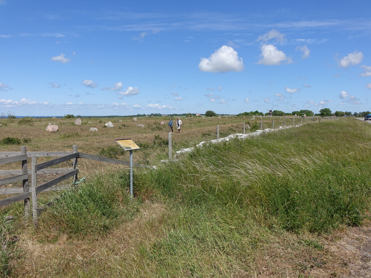 Gräberfeld Gettinge bei Gardstorp auf der Insel Öland (13.06.2016)