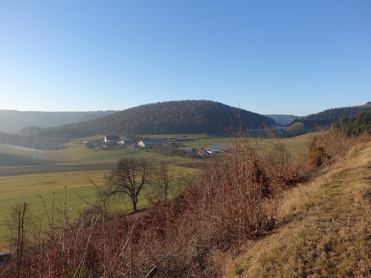 Großer Heuberg bei Irndorf, Schwäbische Alb (31.12.2016)