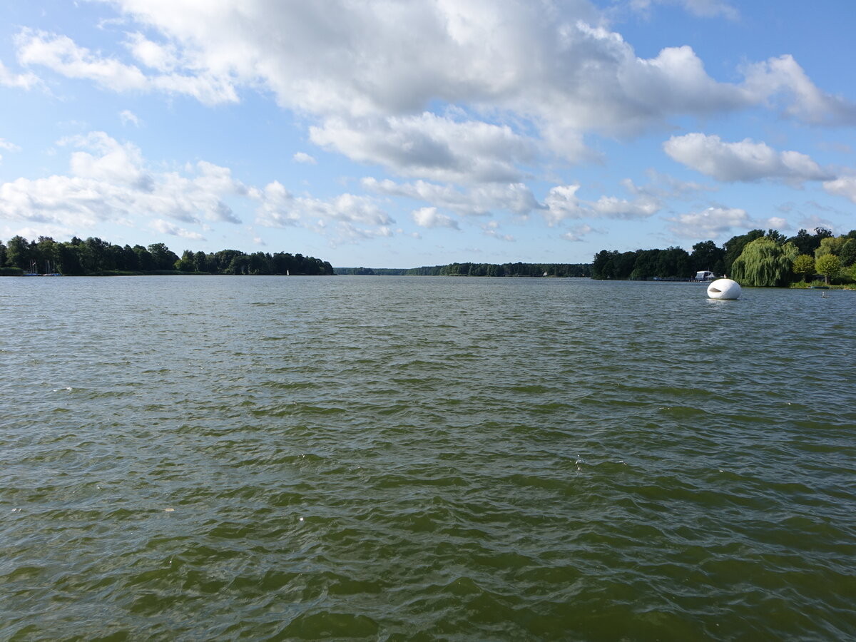 Großer Müllroser See nördlichen Ende des Schlaubetals (08.08.2021)