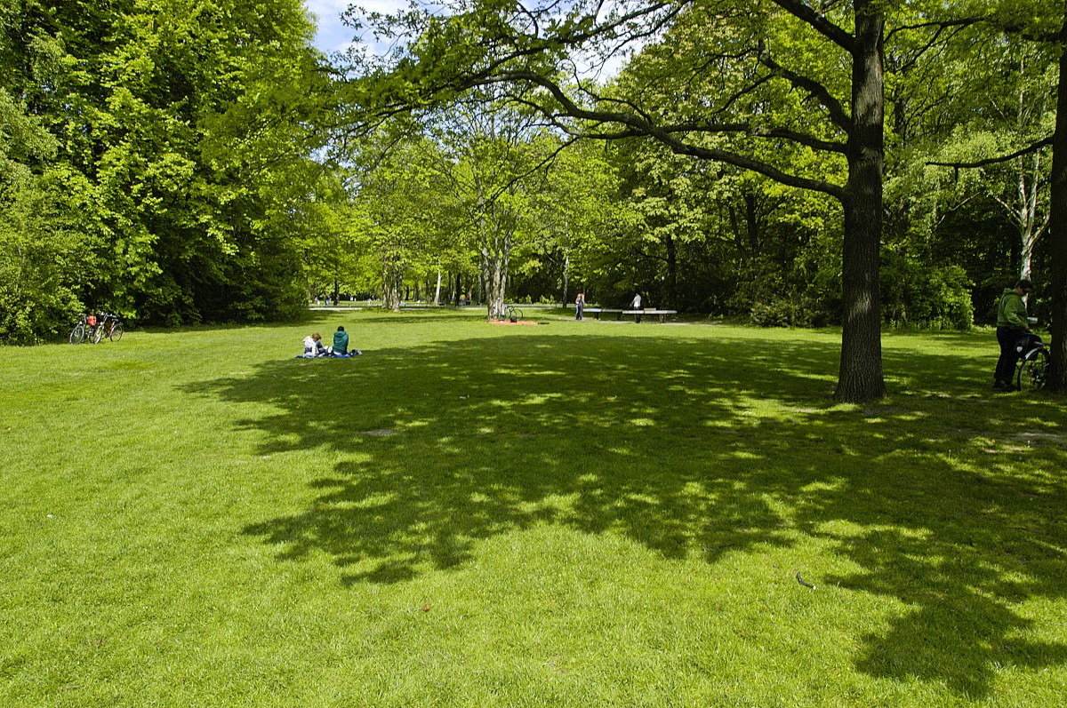 Großer Tiergarten in Berlin. Aufnahme: 4. Mai 2008.