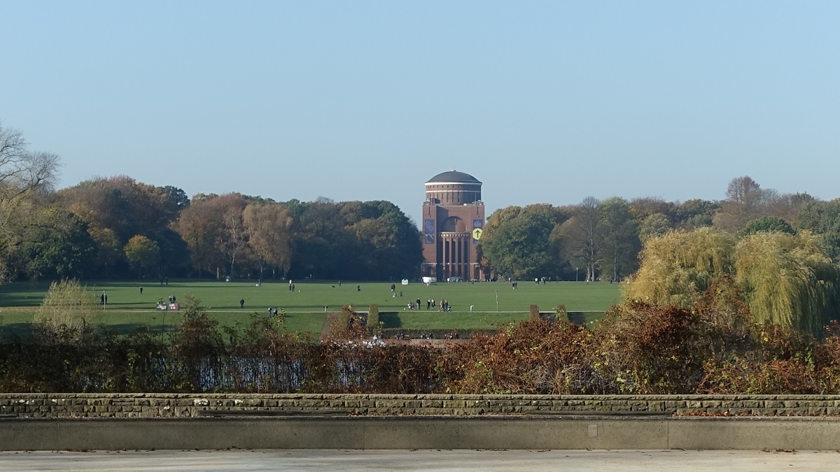 Herbstlicher Spaziergang durch den Hamburger Stadtpark am 7.11.2020 /