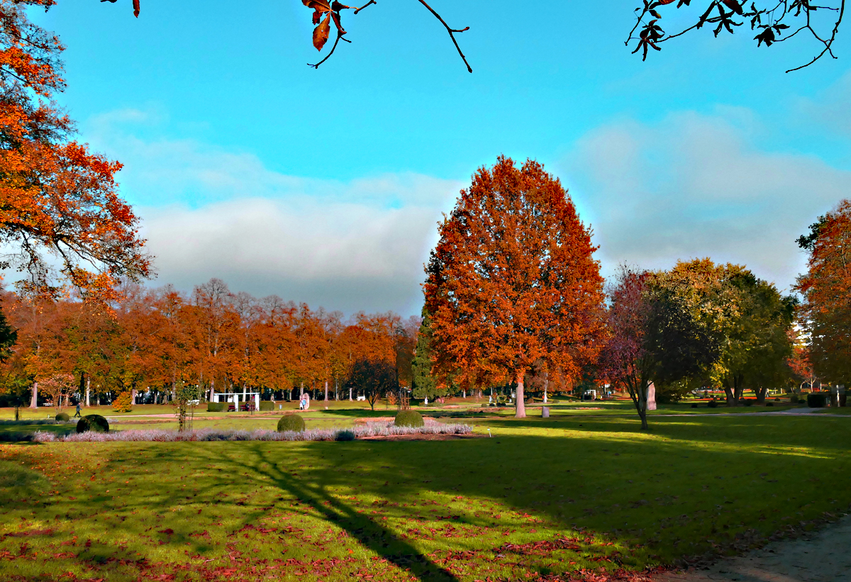 Herbststimmung beim Kurpark in Bad Neuenahr - 10.11.2019