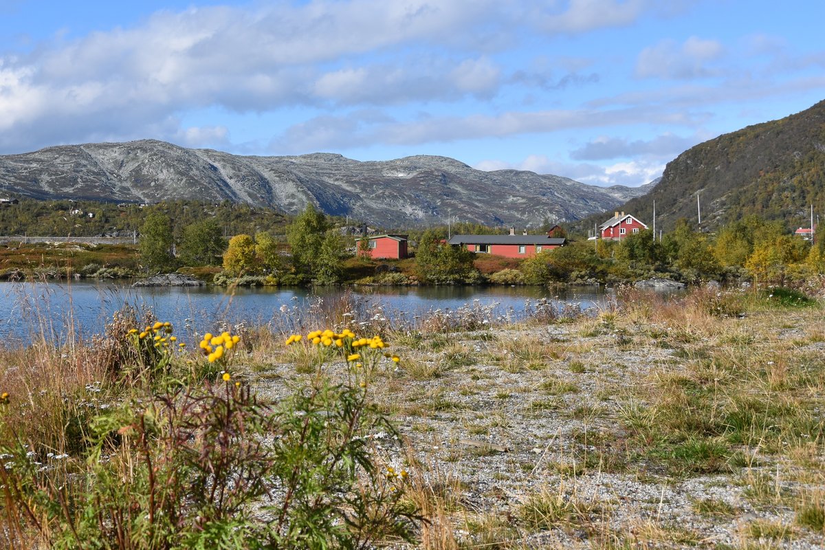 HOL, 09.09.2016, am Bahnhof Haugastøl