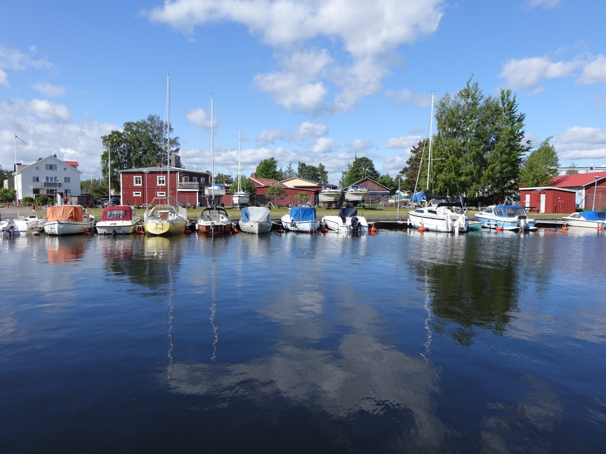 Im Hafen von Karlsborg am Vänersee (16.06.2015)