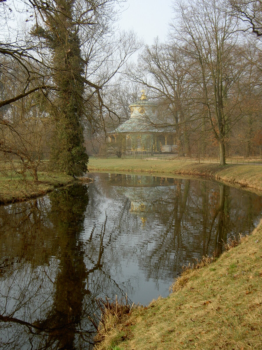 Im Lustgarten beim Schloss Sanssouci, Potsdam (18.03.2012)