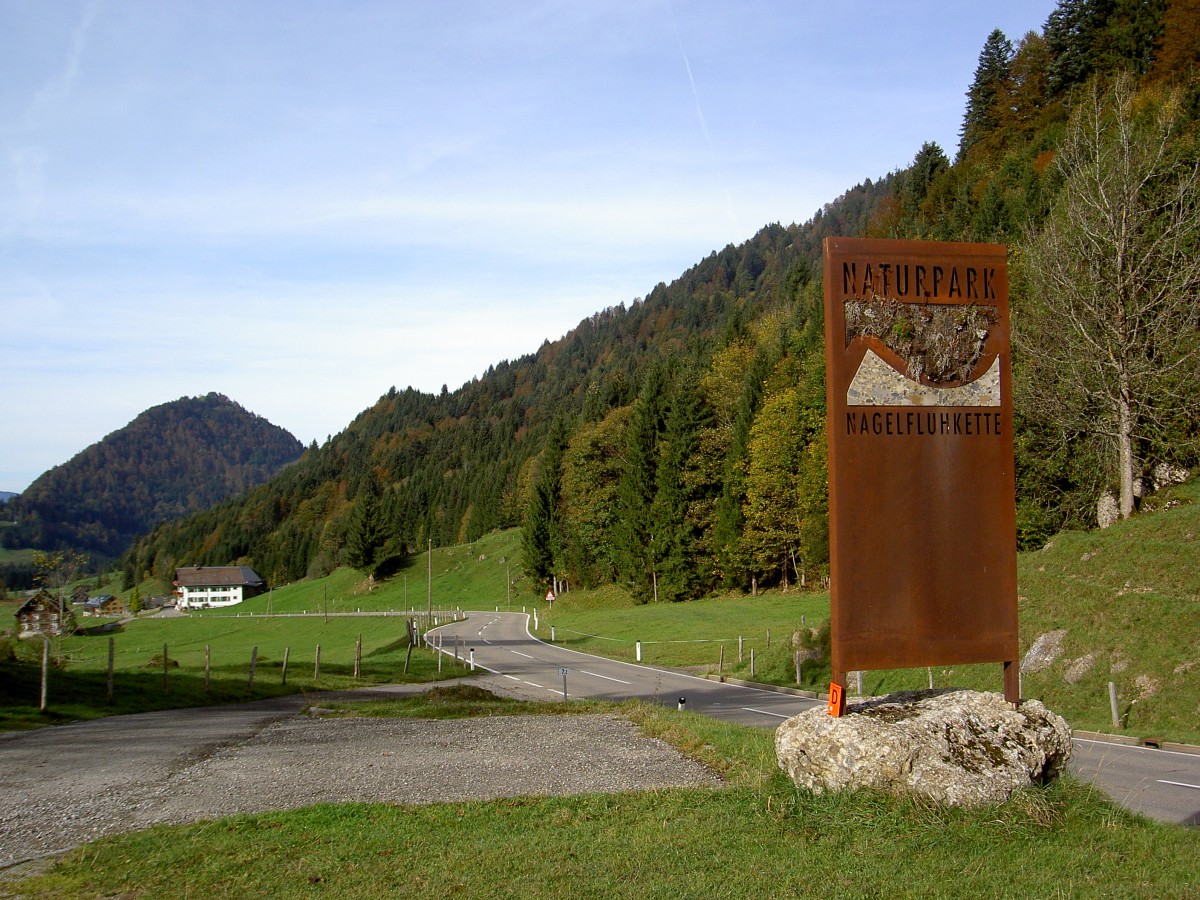 Im Naturpark Nagelflühkette bei Sibratsgfäll (12.10.2014)