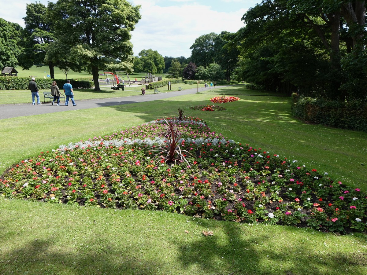 Im Ravenscraig Park in Kirkcaldy (09.07.2015)