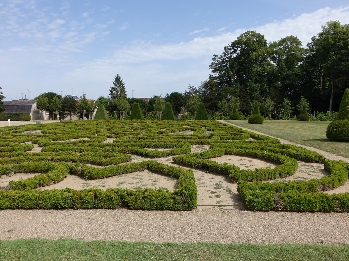 Im Schloßpark von Chateau Azay-le-Ferron (08.07.2017)