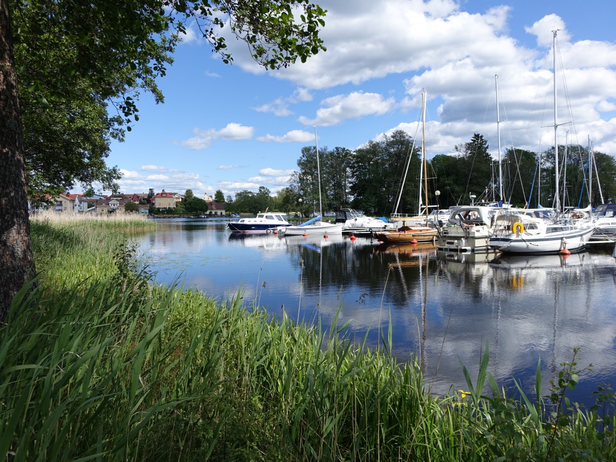 Im Yachthafen von Askersund, Örebrö Län (16.06.2015)