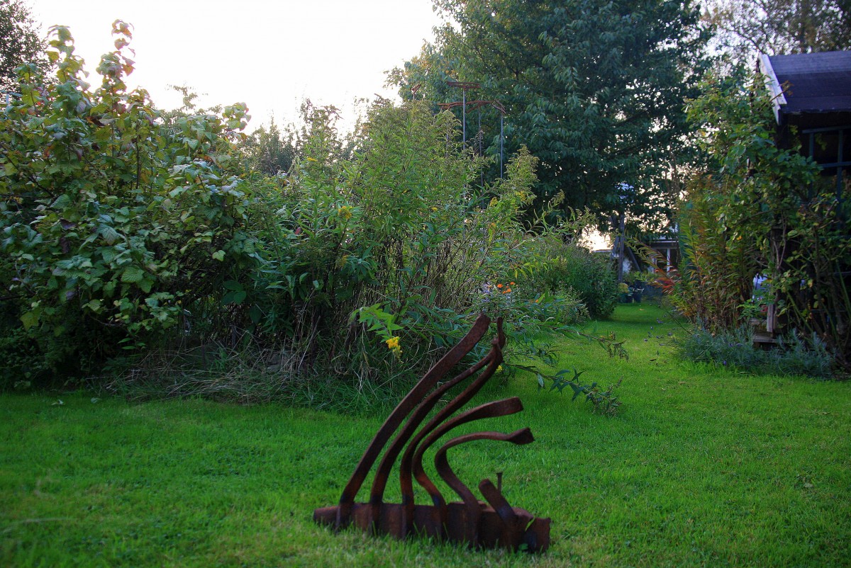 In der Abendstimmung im Garten.
Augenommen in Kohlscheid-Bank am 24.9.2013.