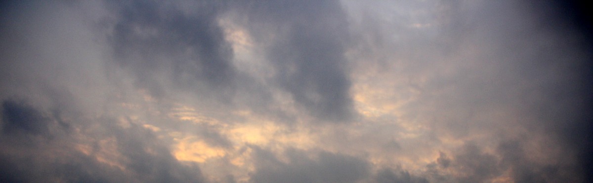 In der Abendstimmung in Kohlscheid-Bank am Abend vom 24.9.2014.