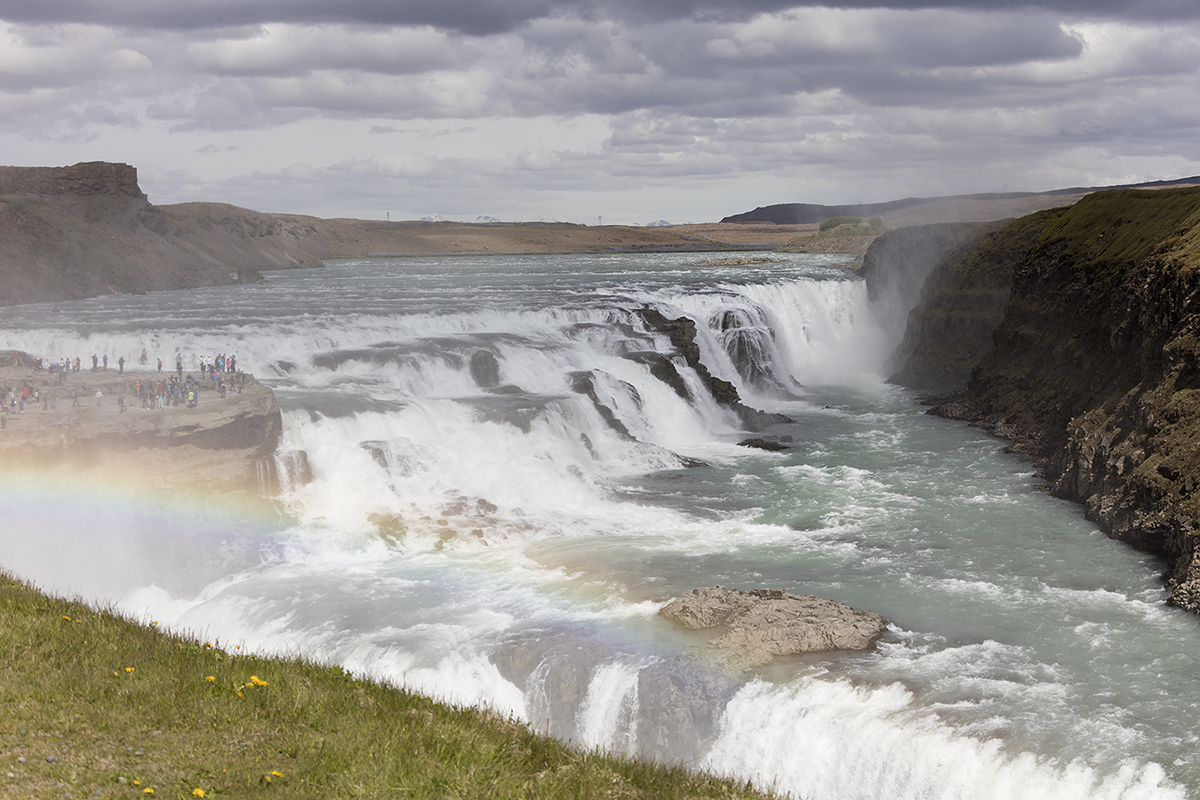 Island, Gullfoss, 12.06.2017