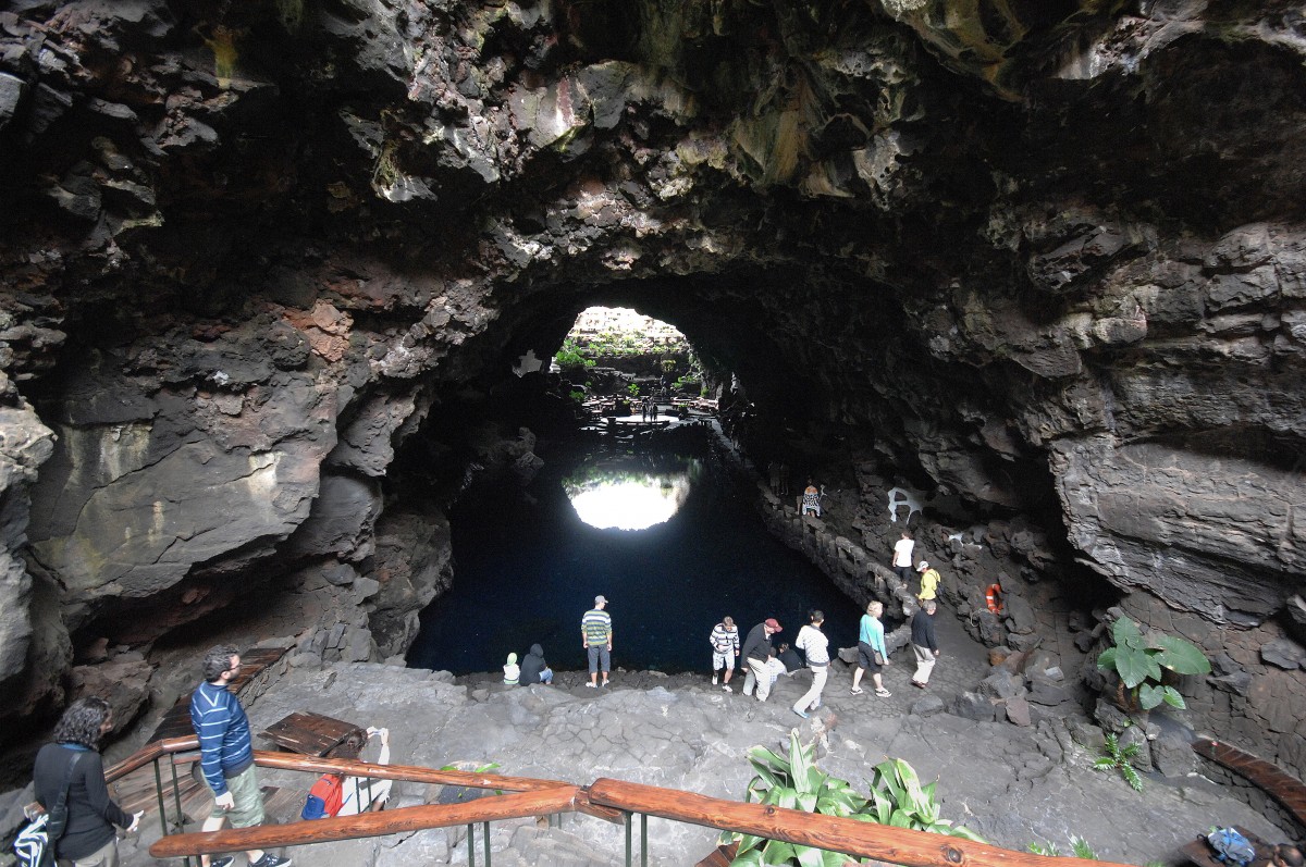 Jameos del Agua, Lanzarote. Aufnahme: April 2011.