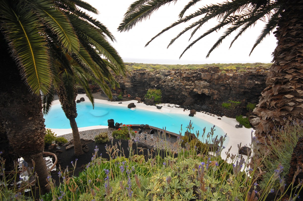 Jameos del Agua, Lanzarote. Aufnahme: April 2011.