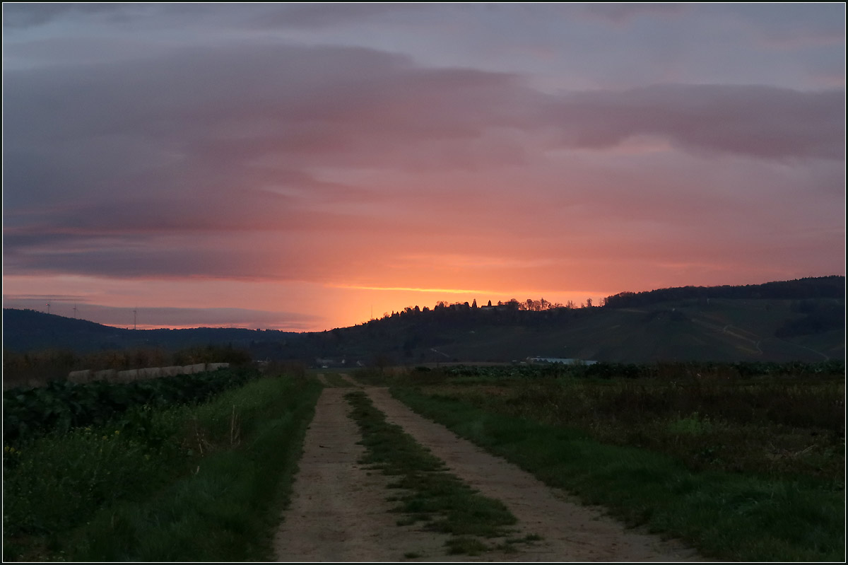 Jeder Morgen ist wieder anders schön -

Bei Kernen-Rommelshausen.

19.11.2020 (M)