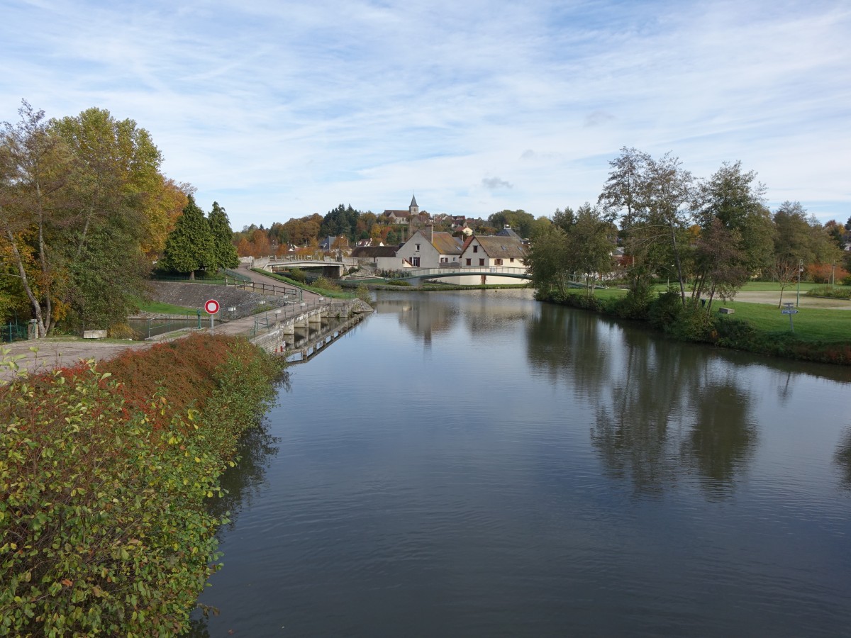 Kanal de Briare bei Rogny-les-Sept (29.10.2015)