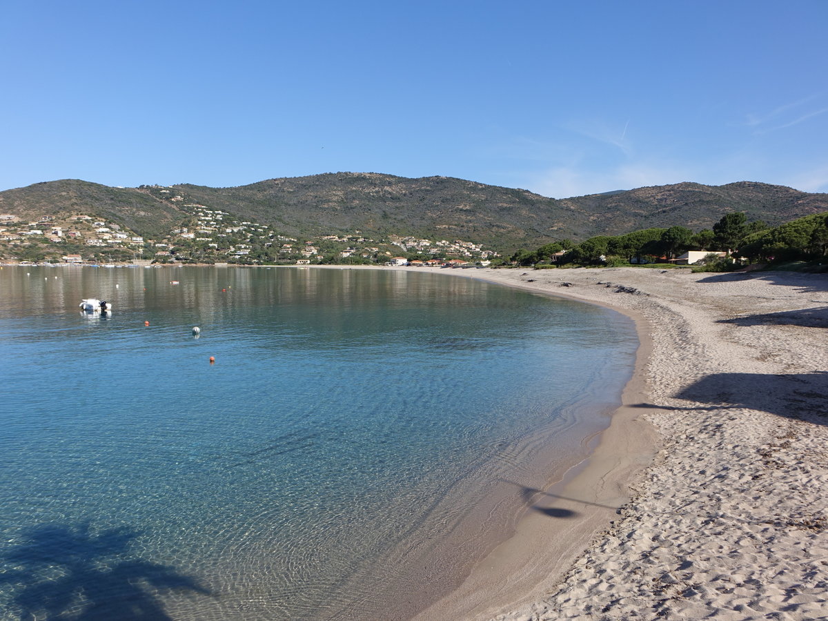 Korsika, am Strand von Sagone an der Westküste (20.06.2019)