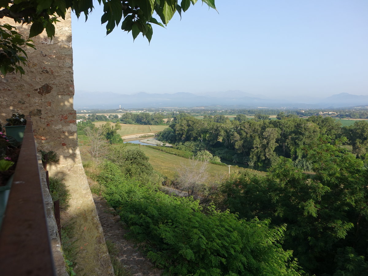 Korsika, Ausblick von der Festung von Aleria (21.06.2019)