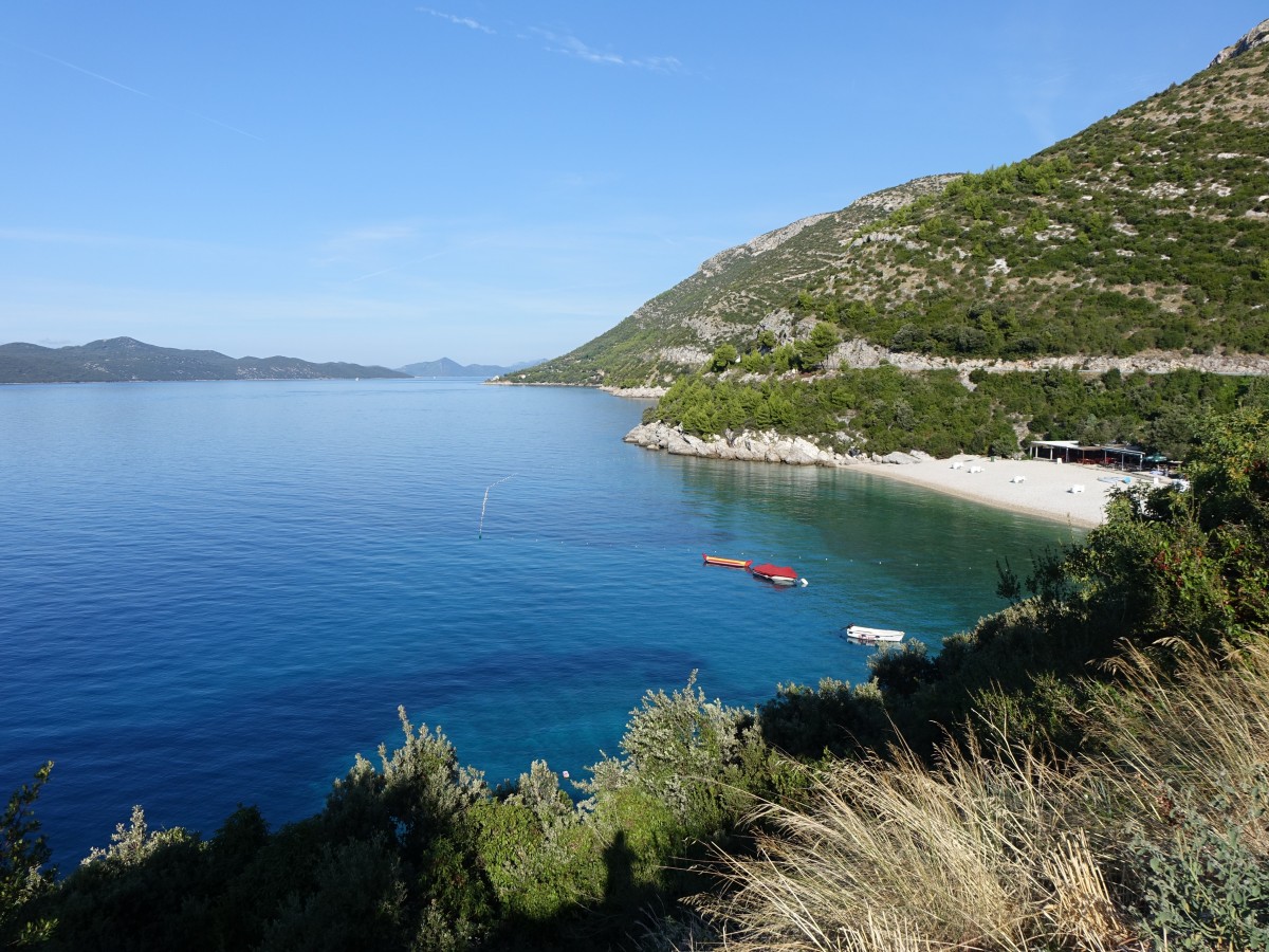 Kroatien, Bucht bei Trsteno (23.09.2015)