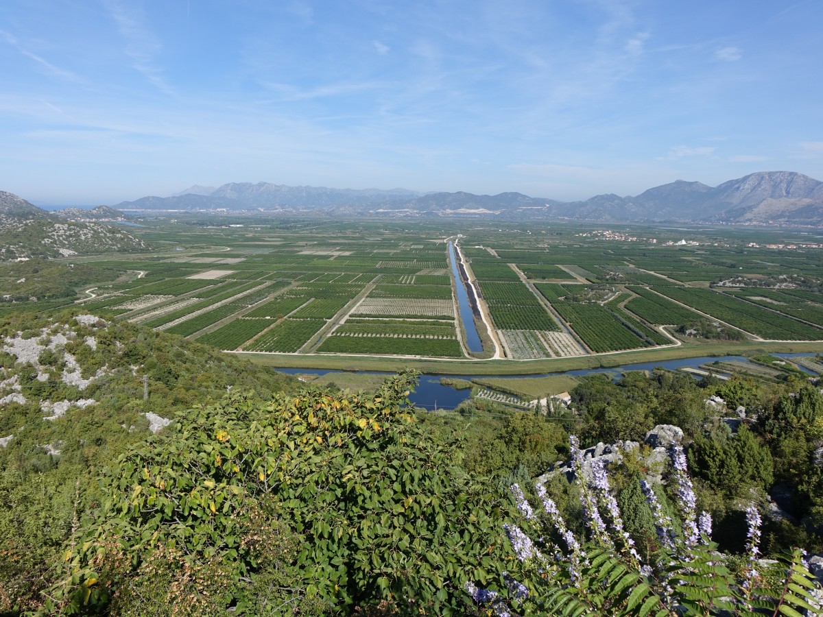 Kroatien, Neretva Delta bei Rogotin (23.09.2015)