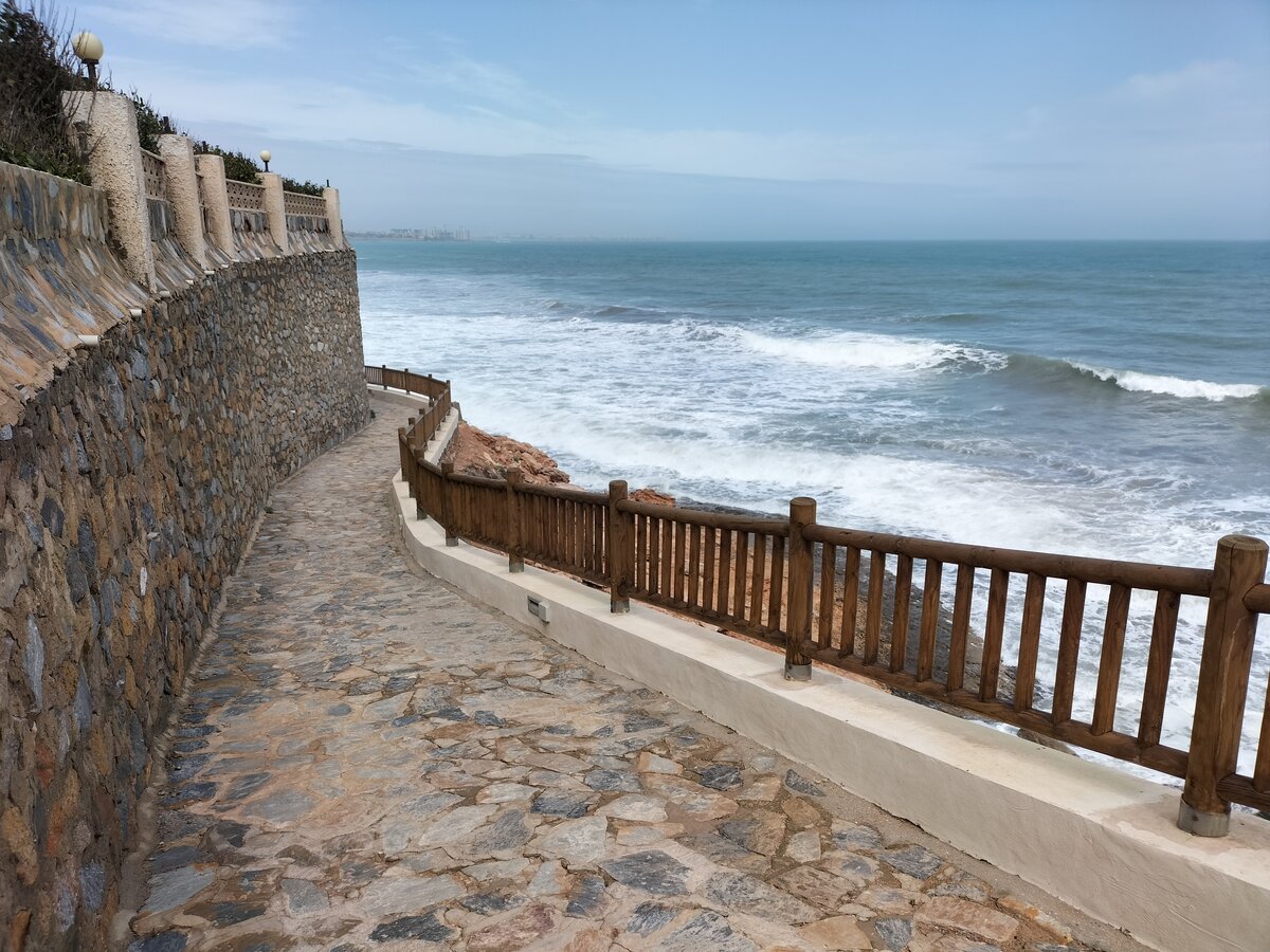 Küstenwanderweg / Senda costera Cabo Roig, Orihuela Costa, südlich von Alicante, 21.03.2022