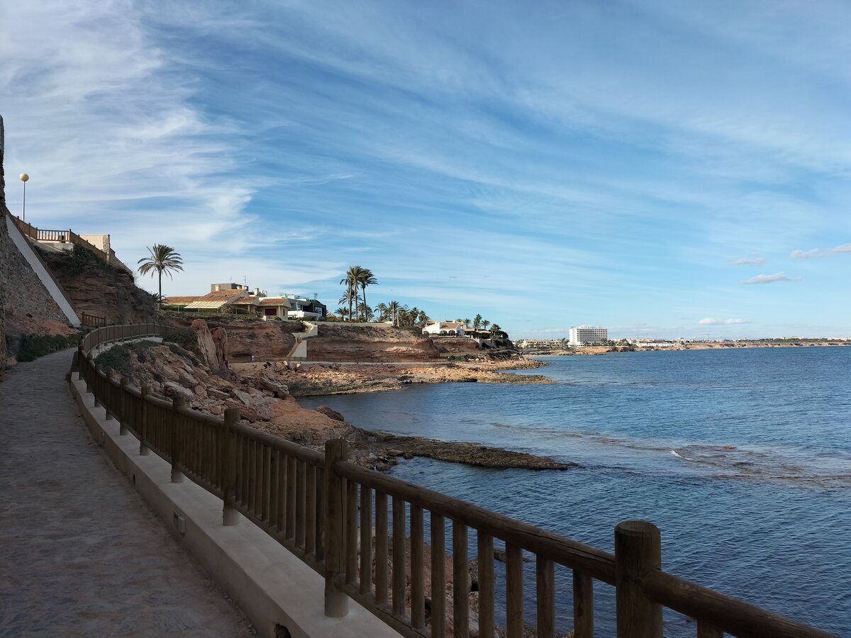 Küstenwanderweg Cabo Roig, Orihuela Costa, Provinz Alicante, 09.11.2023